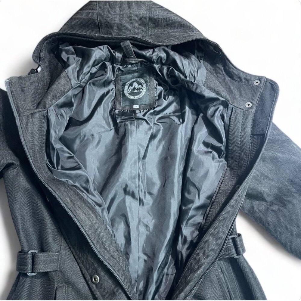 Gotcha Glacier California Women’s Black Hooded Jacket Coat Size S/P - Picture 13 of 16